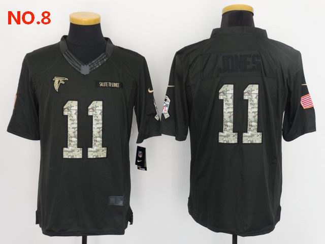 Men's Atlanta Falcons 11 Julio Jones Jesey NO.8;